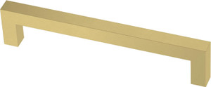 Franklin Brass Simple Modern Square Pull 5 1/16" Modern Gold Cabinet Pull 30 Pack Franklin Brass Simple Modern Square Pull 5 1/16" Modern Gold Cabinet Pull 30 Pack