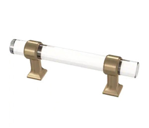 Liberty P33776C-720 3" Acrylic Cabinet Drawer Pull Champagne Bronze w Clear Acrylic Liberty P33776C-720 3" Acrylic Cabinet Drawer Pull Champagne Bronze w Clear Acrylic