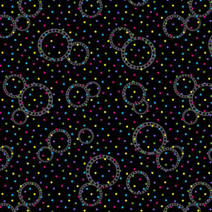 Blank Quilting Flower Power Circles Black Cotton Fabric By The Yard Blank Quilting Flower Power Circles Black Cotton Fabric By The Yard