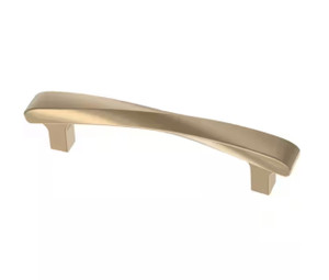 Liberty P40020C-CZ  3 3/4" Modern Twist Cabinet Pull Champagne Bronze Finish Liberty P40020C-CZ  3 3/4" Modern Twist Cabinet Pull Champagne Bronze Finish