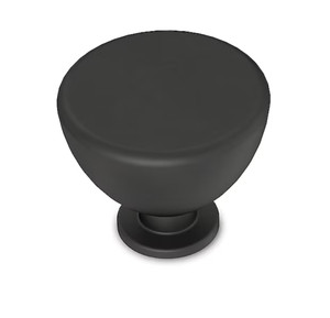 Brainerd P31555W-FB 1 3/8" Jessina Cabinet Drawer Knob Matte Black Finish Brainerd P31555W-FB 1 3/8" Jessina Cabinet Drawer Knob Matte Black Finish