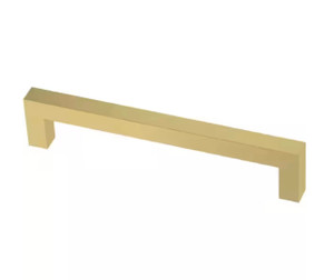 Franklin Brass Simple Modern Square Pull 3" Satin Gold Cabinet Pull 30 Pack Franklin Brass Simple Modern Square Pull 3" Satin Gold Cabinet Pull 30 Pack