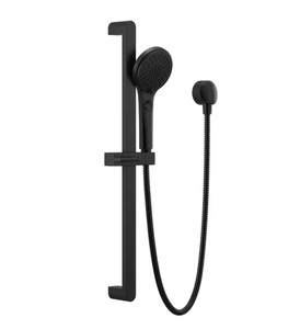Peerless P62419-BL Xander Matte Black 1.5 GPM 4 Spray Handshower w/ Slide Bar Peerless P62419-BL Xander Matte Black 1.5 GPM 4 Spray Handshower w/ Slide Bar