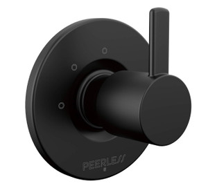 Peerless PTT14347-BL Precept Matte Black 1-Handle 3-Setting Diverter Trim Kit (Valve Not Included) Peerless PTT14347-BL Precept Matte Black 1-Handle 3-Setting Diverter Trim Kit (Valve Not Included)
