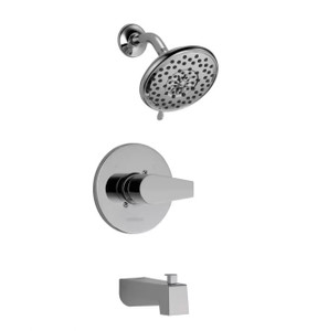 Peerless PTT14419-R Xander Polished Chrome 1-Handle Tub & Shower Trim (Valve Not Included) Peerless PTT14419-R Xander Polished Chrome 1-Handle Tub & Shower Trim (Valve Not Included)