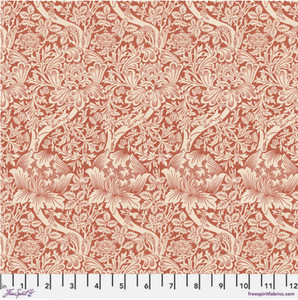 Free Spirit Morris & Co Emery Walker's Rose & Thistle Madder Fabric By The Yard Free Spirit Morris & Co Emery Walker's Rose & Thistle Madder Fabric By The Yard