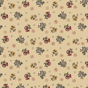 Henry Glass House On Summer Hill Tossed Bouquets Cream Cotton Fabric By The Yard Henry Glass House On Summer Hill Tossed Bouquets Cream Cotton Fabric By The Yard