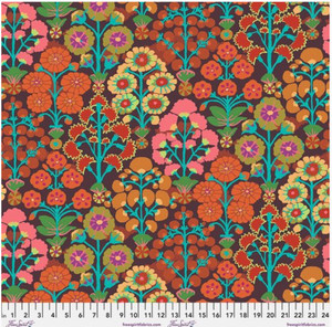 Free Spirit Kaffe Fassett Sprays Brown Cotton Fabric By The Yard Free Spirit Kaffe Fassett Sprays Brown Cotton Fabric By The Yard