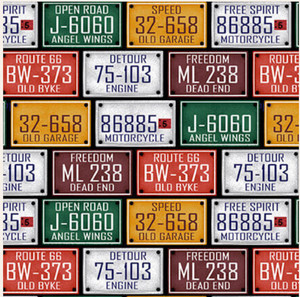 Henry Glass My Tools My Rules Motor Plates Cotton Fabric By The Yard Henry Glass My Tools My Rules Motor Plates Cotton Fabric By The Yard