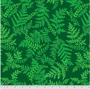 Free Spirit Snow Leopard Secret Stream Ferns Green Cotton Fabric by The Yard Free Spirit Snow Leopard Secret Stream Ferns Green Cotton Fabric by The Yard