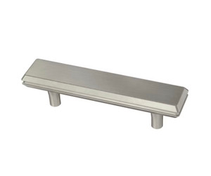 Brainerd P39939W-SN 3" Engraved Edge Cabinet Drawer Pull Satin Nickel Finish Brainerd P39939W-SN 3" Engraved Edge Cabinet Drawer Pull Satin Nickel Finish