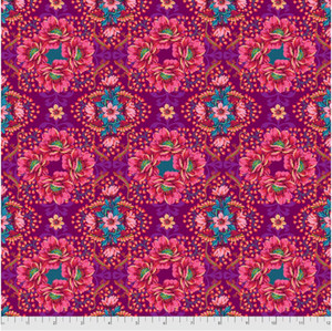 Free Spirit Odile Bailloeul MagiCountry Mini Gecko Plum Cotton Fabric by The Yard Free Spirit Odile Bailloeul MagiCountry Mini Gecko Plum Cotton Fabric by The Yard