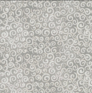 Blank Quilting Spirals Metallic Lt Gray Cotton Fabric By The Yard Blank Quilting Spirals Metallic Lt Gray Cotton Fabric By The Yard