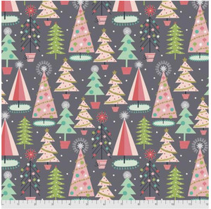 Free Spirit Maude Asbury FaLaLa Christmas Spruces Grey Cotton Fabric By Yd Free Spirit Maude Asbury FaLaLa Christmas Spruces Grey Cotton Fabric By Yd