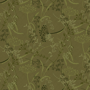Henry Glass Blessings of Home Dandelion Green Cotton Fabric By The Yard Henry Glass Blessings of Home Dandelion Green Cotton Fabric By The Yard