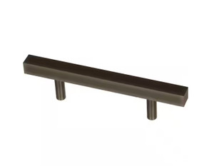 Liberty P43836C-MZ 3" Matte Bronze Square Bar Cabinet Pull Liberty P43836C-MZ 3" Matte Bronze Square Bar Cabinet Pull