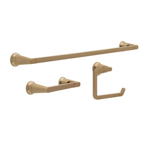 Delta Bath SPR63-CZ Sparrow 3 Piece Bath Hardware Set Champagne Bronze