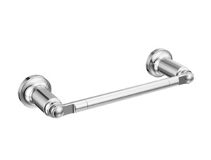 Delta Saylor 8" Bath Towel Bar Polished Chrome Finish