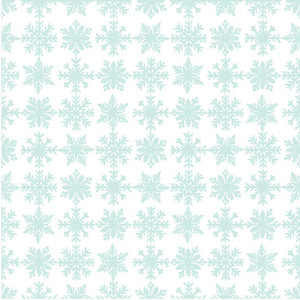 Blank Quilting Wintry Mix Snowflakes White Cotton Fabric By The Yard