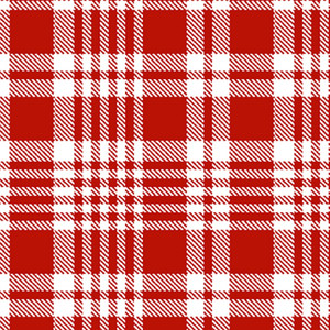 Blank Quilting Plaid Essentials Tartan Plaid Red White Cotton Fabric By The Yard
