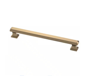 Franklin Brass P40846K-CZ Champagne Bronze 3 3/4" Simple Chamfered Cabinet Drawer Pull 5 Pack