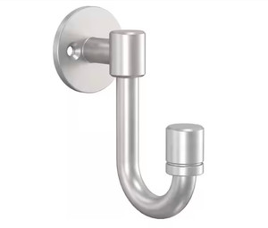 Franklin Brass B47246K-MN Single Prong 4" Coat Hook Matte Nickel 4 Pack