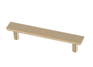 Franklin Brass P40845K-CZ Champagne Bronze 3 3/4" Simple Chamfered Cabinet Drawer Pull 10 Pack
