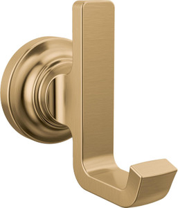Delta Tetra Bath Towel & Robe Hook Champagne Bronze Finish