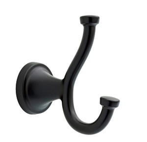 Delta LRK35-MB Larkin Bath Towel & Robe Hook Matte Black Finish
