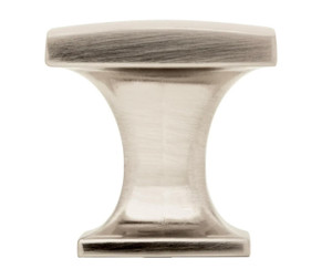 Mainstays P47615L-SN 1" Lombard Cabinet Knob Satin Nickel Finish 2 Pack