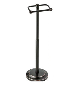 Delta 78451-ORB Porter Freestanding Pedestal Toilet Paper Holder Oil Rubbed Bronze