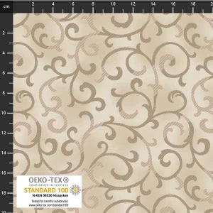 Stof European Basic Twist Tan Cotton Fabric By The Yard