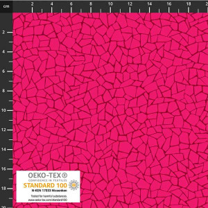 Stof European Quilting Quilters Coordinates Terazzo Red Cotton Fabric By Yd