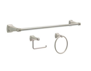 Delta Knoxville Bath Towel Ring Spotshield Brushed Nickel Finish