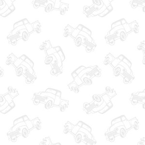 Blank Quilting Western Stock Trucks White On White Cotton Fabric By The Yard