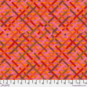 Free Spirit Brandon Mably Mad Plaid Red Quilting Cotton Fabric By Yard