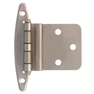 Liberty H00930C-SN-O 3/8-Inch Inset Hinge without Spring