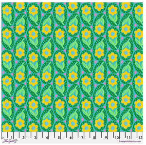 Free Spirit Anna Maria Horner Brave Giggle Grass Cotton Fabric By The Yard