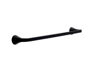 Delta Dallace Bath 18" Towel Bar Matte Black Finish