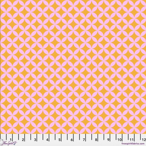Free Spirit Anna Maria Horner Love Always Cathedral Golden Cotton Fabric By Yd