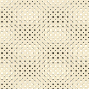Henry Glass Scraps Of Kindness Nine Patch Boxes Cream Cotton Fabric By The Yard