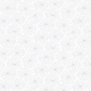 Henry Glass Quilters Flour II Dandelion Seeds Tonal White Cotton Fabric By Yard