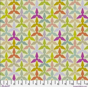 Free Spirit Billy Reue Architecture School Major Scale Faded Rainbow Fabric Yard