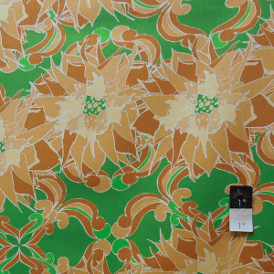 Tina Givens PWTG139 Starflakes & Glitter Poinsettia Run Evergreen Cotton By Yd