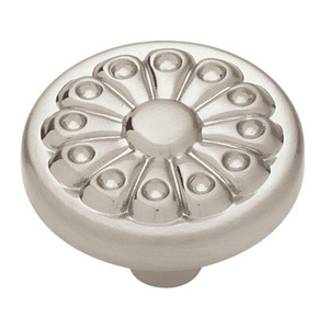Liberty P40007C-STN Sterling Nickel Round Fan Design Cabinet Drawer Knob Liberty P40007C-STN Sterling Nickel Round Fan Design Cabinet Drawer Knob