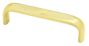 P30820-PL 3" Solid Brass Cabinet Drawer Pull Knob