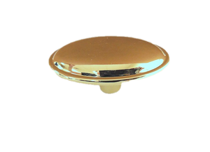 P30045-PB Polished Brass Oval Drawer Cabinet Knobs P30045-PB Polished Brass Oval Drawer Cabinet Knobs