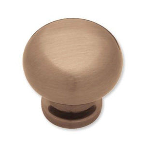 P50156V-SR-C 1 1/4" Satin Red Round Cabinet Drawer Knob