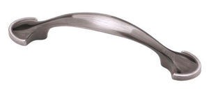 P39955-BNP-C 3" Spoon Foot Brushed NIckel Cabinet Drawer Knob Pull