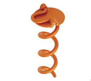 ANCHFR8-ORG Vortex Folding Ring 8" Spiral Anchor Orange Finish